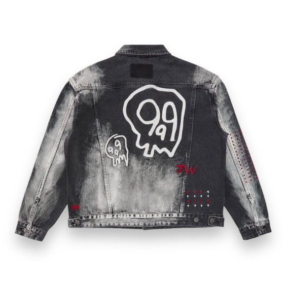 Ksubi Other - Juice Wrld 999 Club X Ksubi Oh G Denim Jacket Black